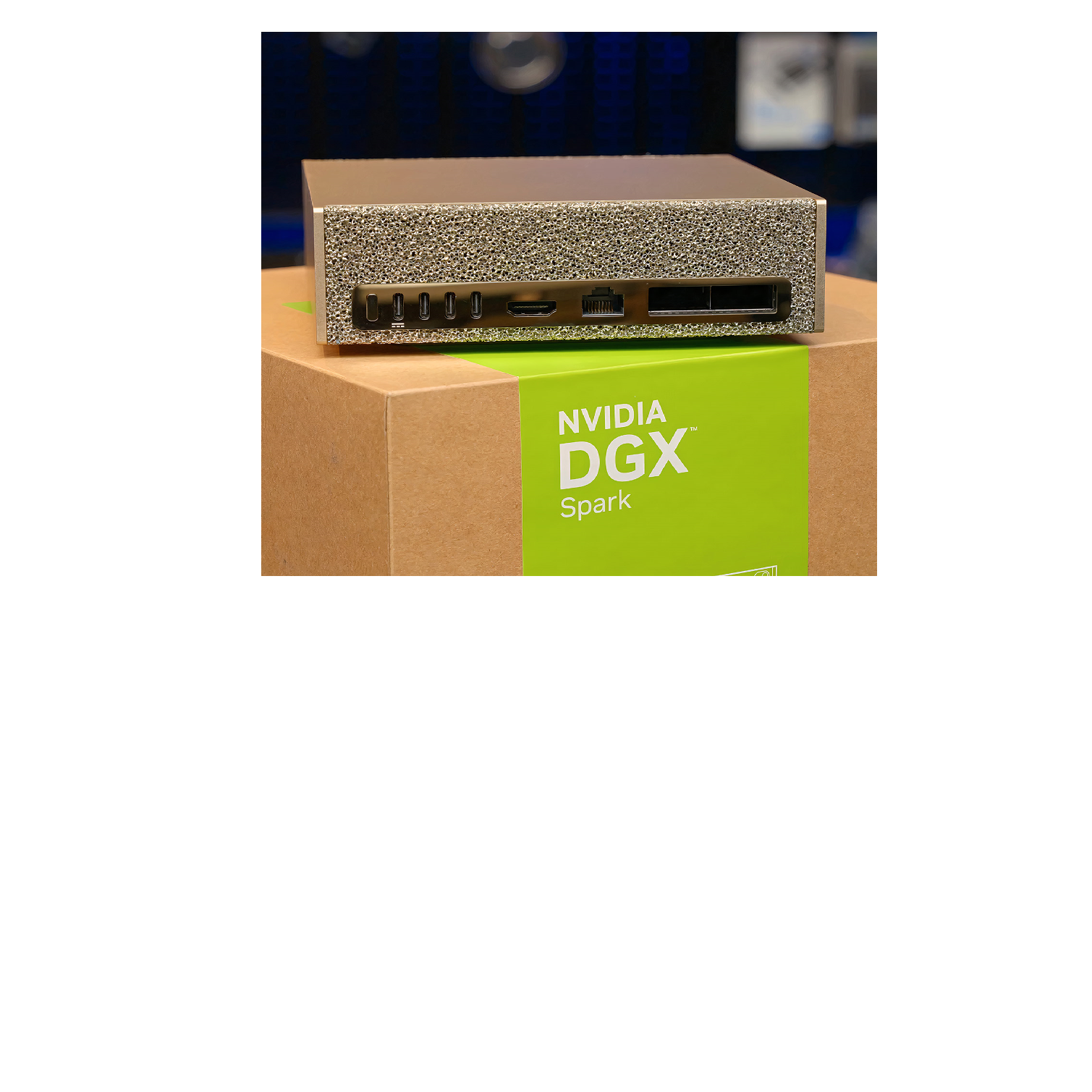 NVIDIA DGX Spark desktop AI supercomputer